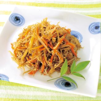 じゃこ入りきんぴら