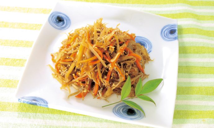 じゃこ入りきんぴら