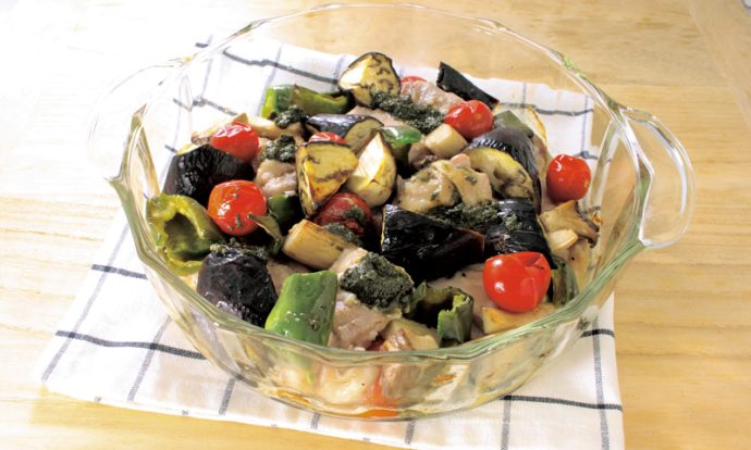 鶏モモの塩こうじグリル焼