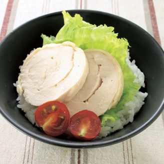 鶏ハム丼