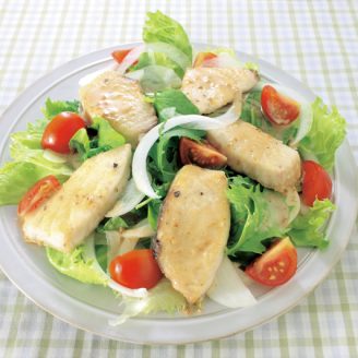 まかじきのサラダ仕立て