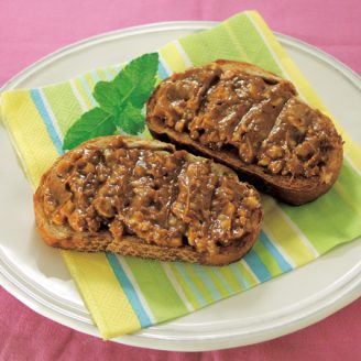 ナッツ入りきな粉はちみつバター