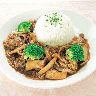 秋のハヤシライス