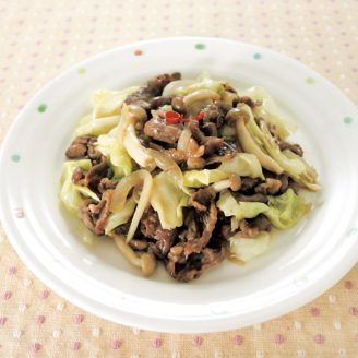 牛肉のオイスターソース炒め