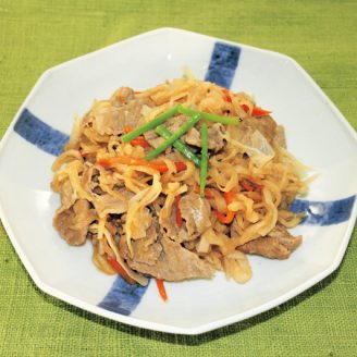 切干大根と豚肉のオイスター煮