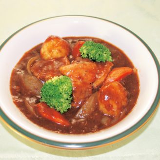 豚バラ肉のブラウンシチュー