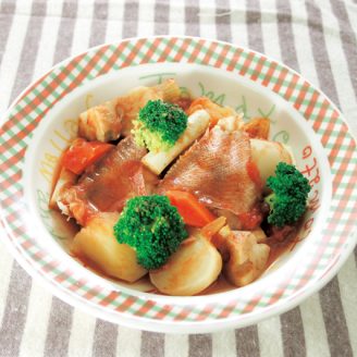 赤魚と根菜のブイヤベース