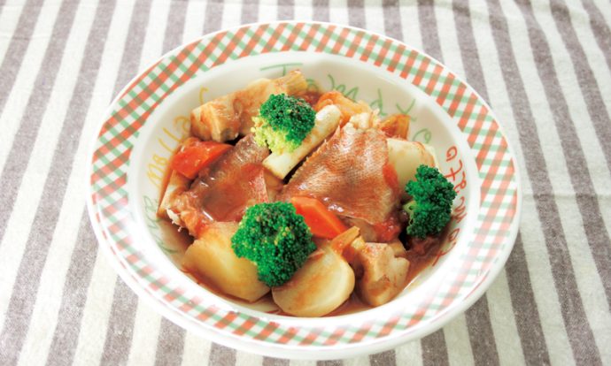赤魚と根菜のブイヤベース