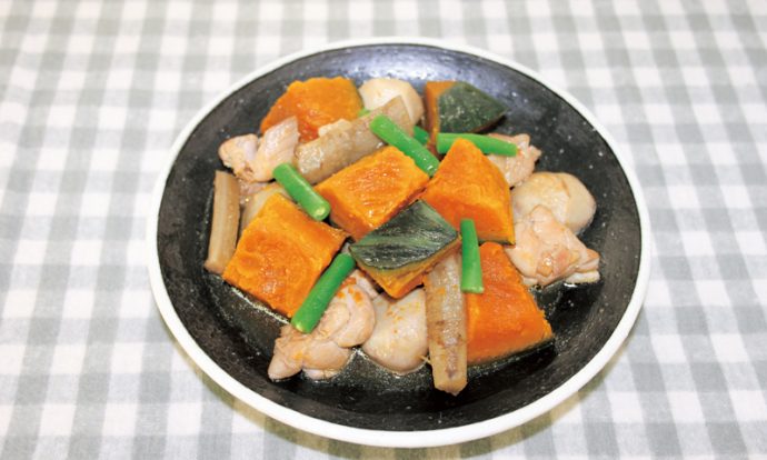 万能つゆで根菜の煮物