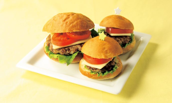 ハンバーガー＆ミニハンバーガー