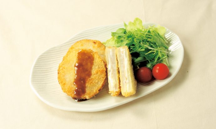 大根のハムサンドフライ