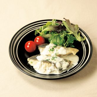 すずきのソテー クリームソース