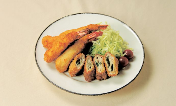 チーズミルフィーユカツ＆えびフライ