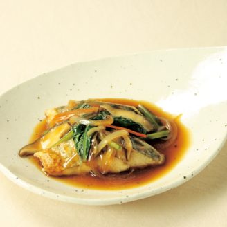 さわらの甘酢あんかけ