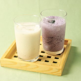 ブルーベリーラッシー＆バナナラッシー