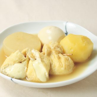 おでんのかわり種とろーりチーズ巾着