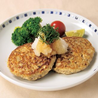 あじの豆腐ハンバーグ