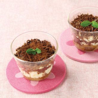 牛乳たっぷり簡単ティラミス