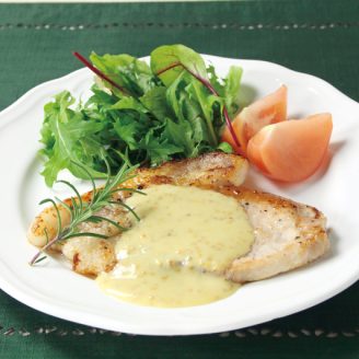 豚肉のソテー ヨーグルトソース