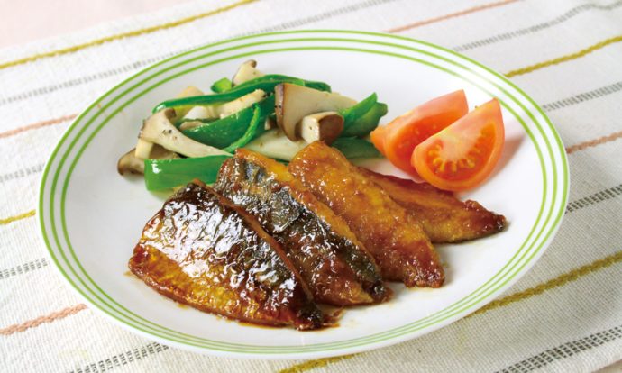 あじのさっぱりしょうが焼き