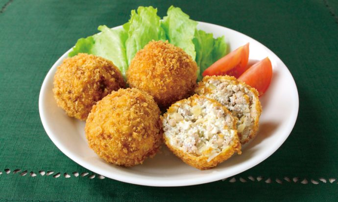 大豆と豆腐の親子コロッケ