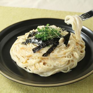 たらこクリームパスタ