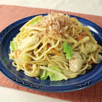 鶏肉と野菜の五目焼そば
