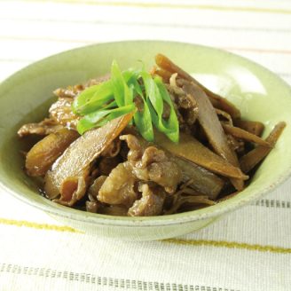 豚肉とごぼうのしぐれ煮
