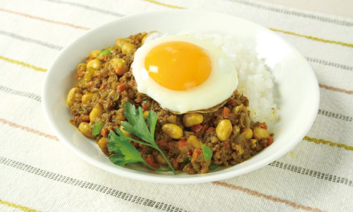 レンジでヘルシードライカレー