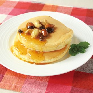 ハニーナッツヨーグルトパンケーキ