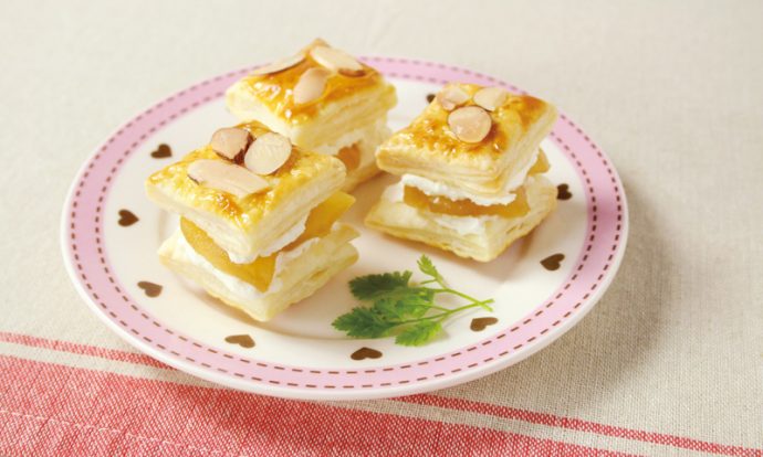 簡単チーズアップルパイ