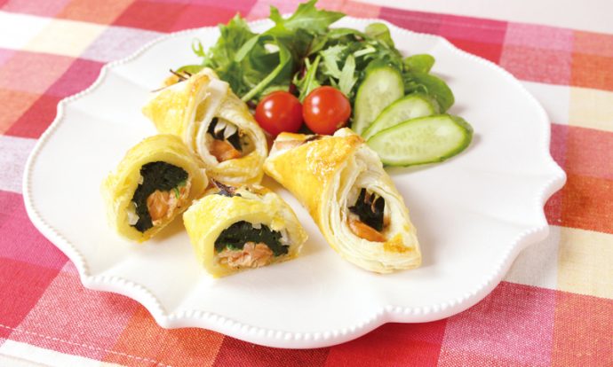 秋鮭のパイ包み