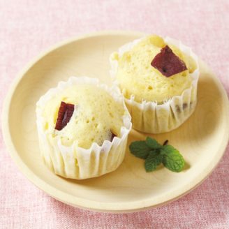さつまいものメープルバター蒸しパン