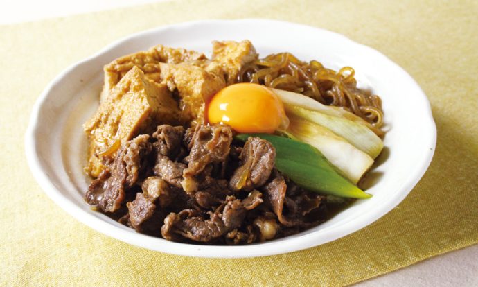 パパッとごちそう すき焼き風