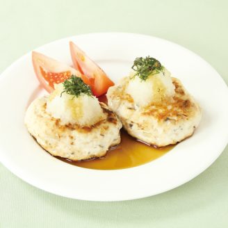 鶏ミンチのハンバーグ