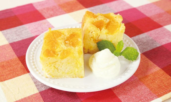 簡単！みかんヨーグルトケーキ