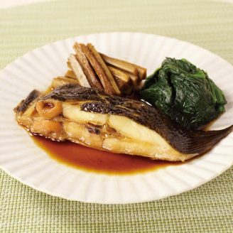 しっとりかれいの煮付け