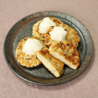 たたきれんこんのおやき