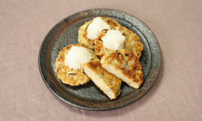 たたきれんこんのおやき