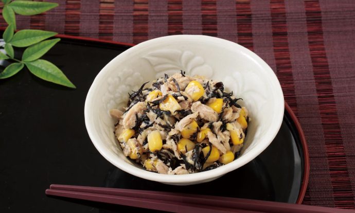 ひじきとツナのマヨ和え