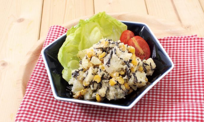 ひじきのポテサラ