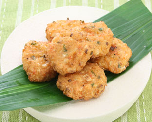 小えびと豆腐のふわふわ揚げ