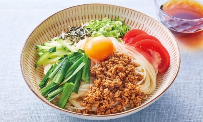 台湾まぜそば風そうめん