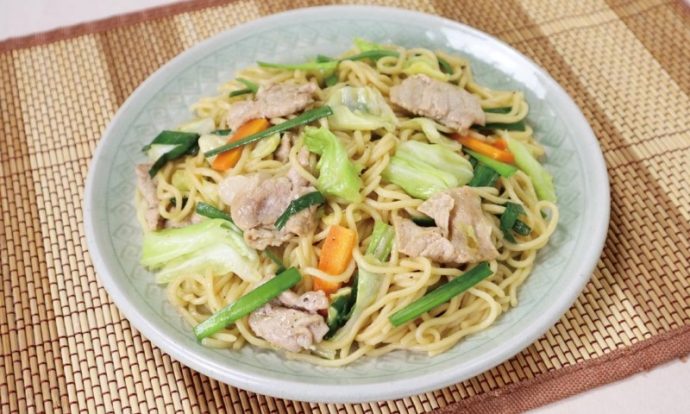 豚にらホイコーロー焼きそば