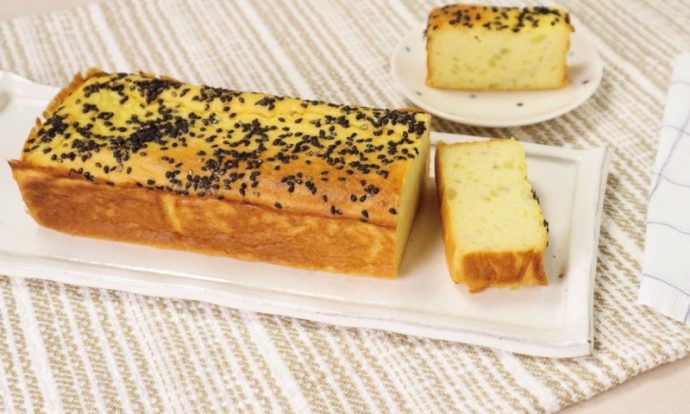 甘酒と鳴門きんときのチーズケーキ