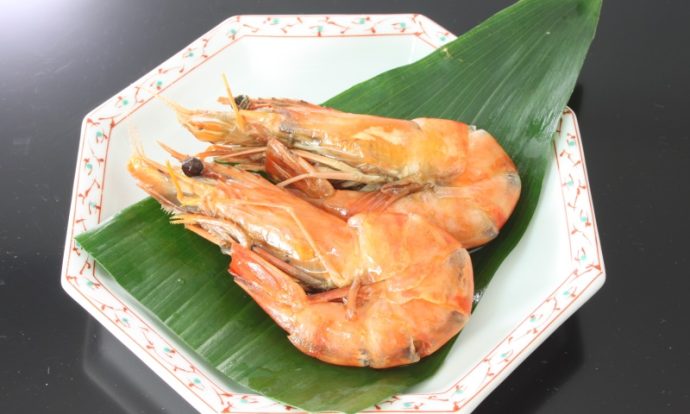 有頭えびの旨煮