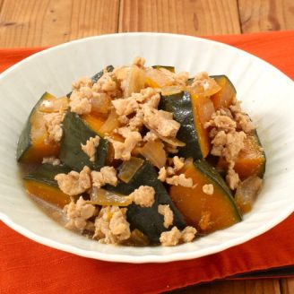 かぼちゃの鶏そぼろ煮