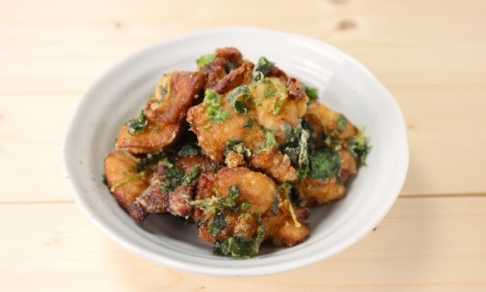 みつば衣の鶏の唐揚げ