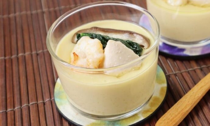 ささみの茶碗蒸し