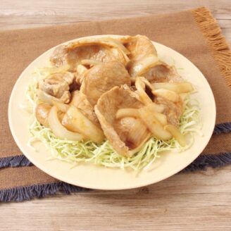 自然豚の生姜焼き